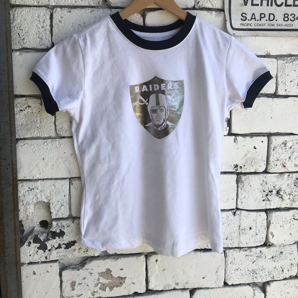 Reebok NFL Raiders Ringer T shirt